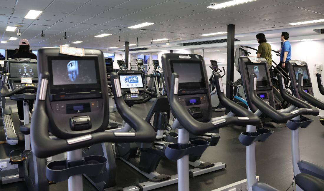 Image of treadmills